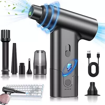 Portable Handheld 11W RPM Turbo Jet Fan Turbo Violent Fan Mini Powerful Blower A • $41.99