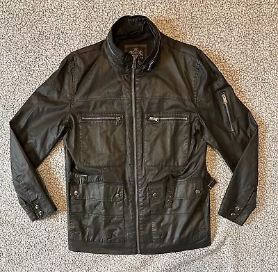 Men’s Express Moto Jacket Sz Large Extreme Conditions All Weather • $17.49