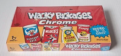 2014 Topps Wacky Packages Chrome Trading Cards 24 Pack Box Sealed New • $169.99