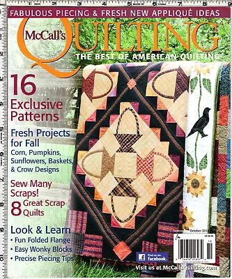 McCall's Quilting Magazine September/October 2014 16 Exclusive Patterns • $9.99