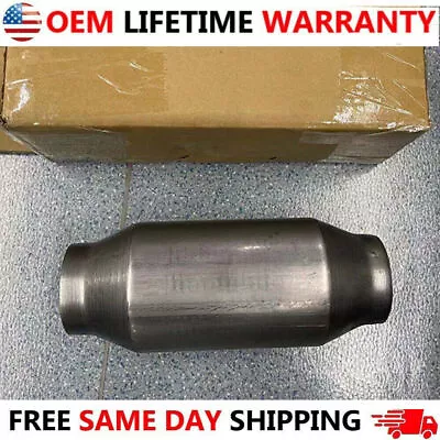 Universal 3 Inch Catalytic Converter 410300 High Flow Performance USA • $39.88