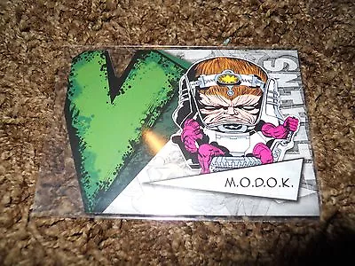 Marvel Beginnings 2012 Villains Insert Trading Card M.O.D.O.K V-28 • $4.99