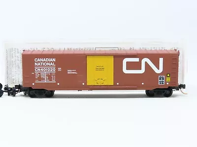 N Scale Micro-Trains MTL 38310 CN Canadian National 50' Plug Door Box Car 401020 • $24.95