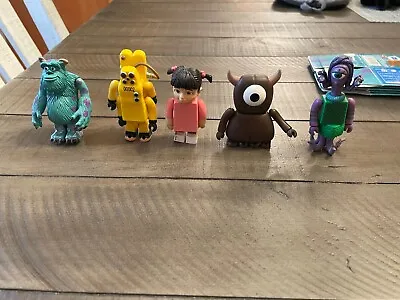 Medicom Monster Inc Kubrick Figures Wave 1 Sully Boo Lil Mikey Celia And Agen • $45