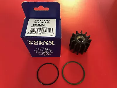 Volvo Penta New OEM Raw Sea Water Pump Impeller Repair Kit 21213664 22307636 • $69.99