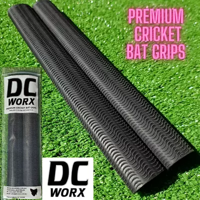 DC WORX - Ripple Cricket Bat Grip - Black - Premium Quality  - AU Stock • $8.25