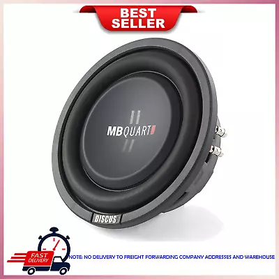 MB Quart DS1-204 400 Watt 8 Inch Shallow Slim DVC 4 Ohm Car Sub Single Speaker • $49.89