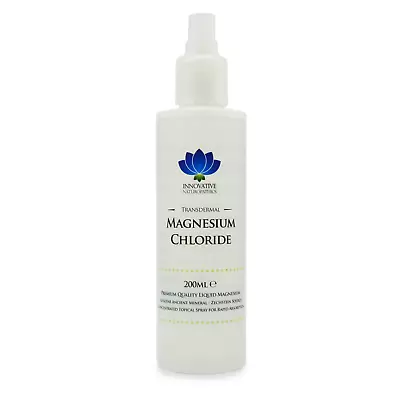 Pure Magnesium Chloride Oil Spray Topical Muscle Relief Mineral - 200ml • £9.99