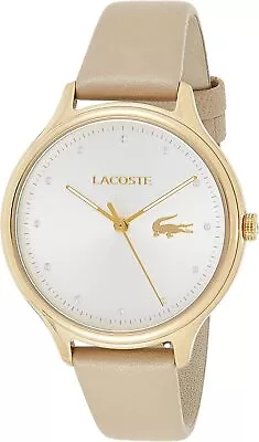 Lacoste 2001007 Constance Ladies Women's Analogue Tan Leather Strap Wrist Watch  • £50.99