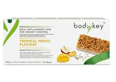 £41.99 • Buy NUTRILITE MEAL REPLACEMENT BAR - TROPICAL FRUITS Bodykey