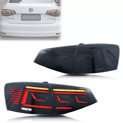 LED Sequential Tail Lights For VW Jetta 2015-2018 Volkswagen Animation Rear Lamp • $267.99