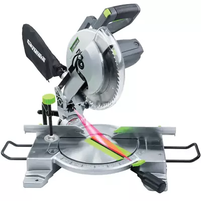 Genesis Compound Miter Saw 15-Amp Motor Laser Cutting Guide Faster Alignment • $179.01