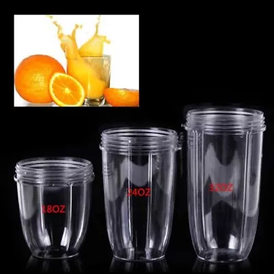 18/24/32OZ Clear Tall Magic Juicer Cup Mug For NutriBullet Nutri Bullet Blender • $14.99