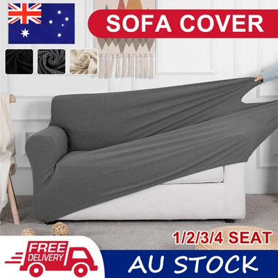 $20.87 • Buy Waterproof Sofa Cover Couch Covers 1 2 3 4 Seater Slipcover Lounge Protector AU