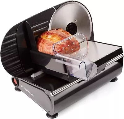 £74.99 • Buy Meat Slicer Electric Food Cutter For Bread Meat Cheese 150W 3x 19cm Blades