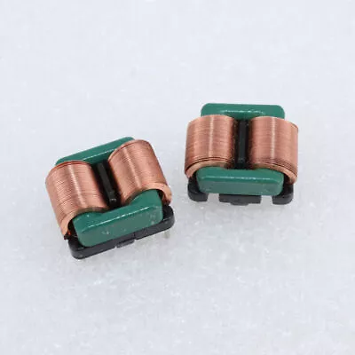 5pcs Horizontal Flat Wire Common Mode Inductor 0.1x0.7 1010 10MH Magnetic Ring • $6.08