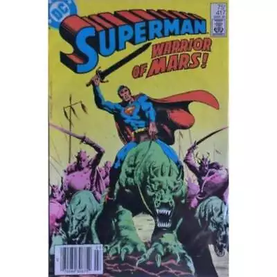 Superman (1939 Series) #417 Newsstand In NM Minus Condition. DC Comics [q@ • $13.73