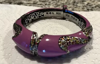 Matthew Campbell Laurenza M.C.L Purple/Violet/.925/multicolor Sapphires Bracelet • $399