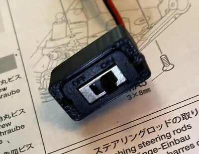 3d Printed Switch Mount Adapter For Hobbywing 1060 ESC To Tamiya Hole Pattern • £5.49