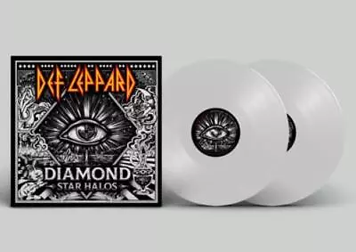 Def Leppard Diamond Star Halos (Vinyl) 2LP / Crystal Clear Vinyl • $66.35