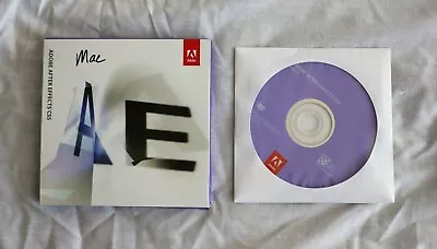 Adobe After Effects CS5.5 For Mac Retail Version With Serial Number • $150