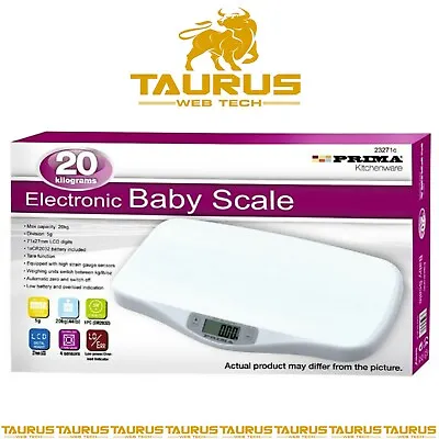 20KG Digital Home Electronic BABY Toddler Weighing Scales Infant PET Bathroom UK • £32.95