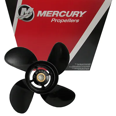 Mercury New OEM Spitfire 4 Blade Prop 9.3x9.5 Propeller 48-8M8026650 25hp 30hp • $162.33