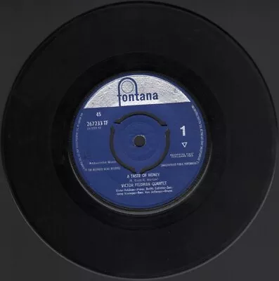 VICTOR FELDMAN QUARTET - A Taste Of Honey  - 7  Vinyl Single • £2.95