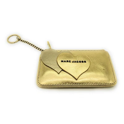 $60 • Buy Marc Jacobs Small Metallic Zip Wallet