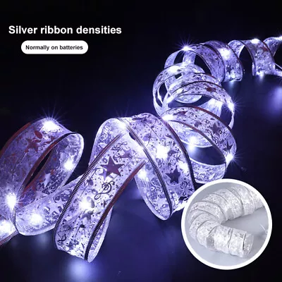 200 LED Solar Power Cherry Blossom String Light Outdoor Garden Decor Fairy Lamp • $14.93