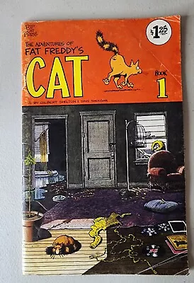 The Adventures Of Fat Freddy's Cat Book # 1 1977 Rip Off Press 1st Print  • £12.06