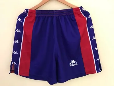 FC Barcelona Barca 1997 1998 Kappa Home Football Soccer Shorts. Size L • $50