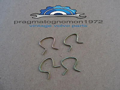 VOLVO P1800 INNER HANDLE SPRING CLIPS 4PCS P/N 664587 For Models Up To 1967. • $2.99