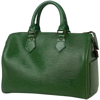 Louis Vuitton Speedy 25 Hand Bag Hand Bag Epi Borneo Green M43014 Women • $486