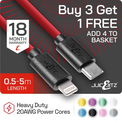£6.99 • Buy USB C Fast Charging Lead Type-C Charger Cable For IPhone 14 13 12 11 SE X 8 IPad