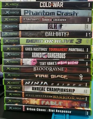 Xbox Games Lot - Various Condition - You Pick - Inspected Cleaned Tested • $6.95