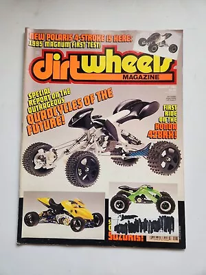Vintage Aug 1994 Dirt Wheels ATV Magazine Honda Yamaha Suzuki Kawasaki Polaris • $40