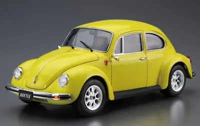 Aoshima 1/24 1973 Volkswagen Beetle 1303S Plastic Model Kit • $34.99