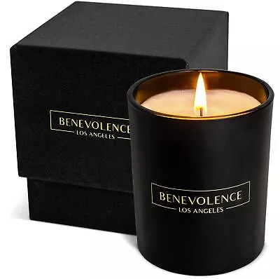 Benevolence LA Candles Rose & Sandalwood Scented Candle Men | 8 Oz Rose Scent... • $22.28