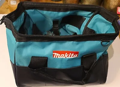 MAKITA Heavy Duty Contractor Tool Bag With Outside Pockets 14” X 11” X 9” NEW • $18.97