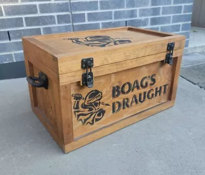 BOAGS DRAUGHT: Limited Edition - Timber Vintage Beer Crate Esky - 90lt • $600