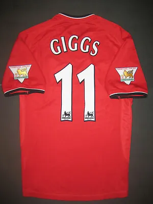 2000-2001-2002 Umbro Manchester United Ryan Giggs Jersey Shirt Kit Maglia Wales • $279.99