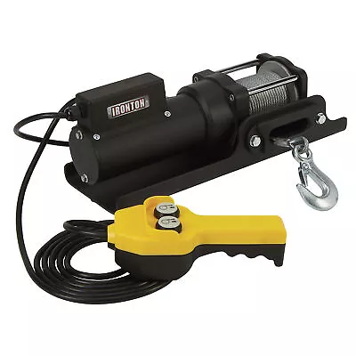 Ironton AC-Powered Electric Winch 1500-Lb. Capacity Steel Wire Rope Model# • $199.99