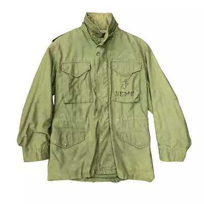 £99.95 • Buy US Army M65 Field Jacket USMC Marine Corps OG107 Vietnam War Uniform S-R [JR075]