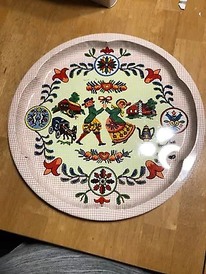 Daher Decorated Ware 11101 Metal Platter Dutch Or Irish • $19.99