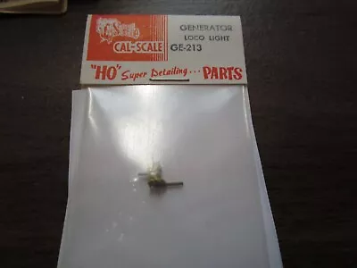 Cal-Scale HO #213 Electrical Generator For Steam Locomotive (Loco Light) • $4.75