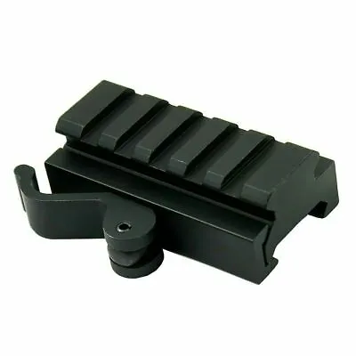 1/2  Riser Scope Sight Mount 5-Slot Quick Release Detach For 20mm Picatinny Rail • $11.89