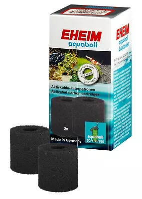 EHEIM 2628080 AQUABALL & BIOPOWER CARBON FOAM 4 Pack 2208/10/12 60 130 180 • £10.99