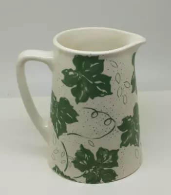 Vintage Grindley Vignoble Creation Alpac Green Vine Leaves Jug • £8