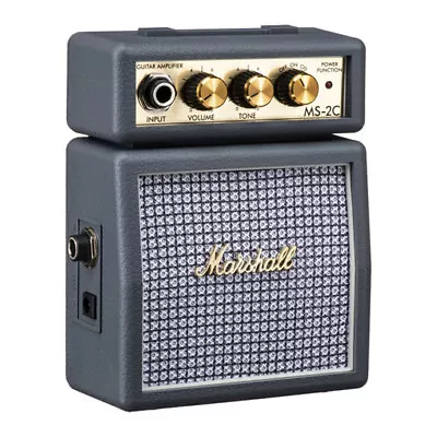 Marshall - MS-2C Micro Amp - Mini Practice Amp (Classic Grey)    • £38.76